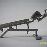 میز شکم مدرج بدنسازی